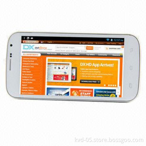 Dual-mode Phone with 5-inch IPS QHD, Quad-Core MTK6589, 3G, GPS, Smartphone